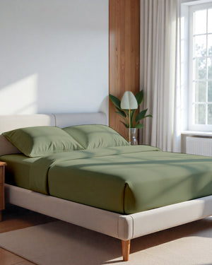 Giza Elegance 6-Piece Sheet Set - Sage