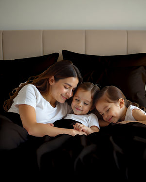 Imperial Touch Exquisite 6 Piece Cotton Sheet Set- Chocolate