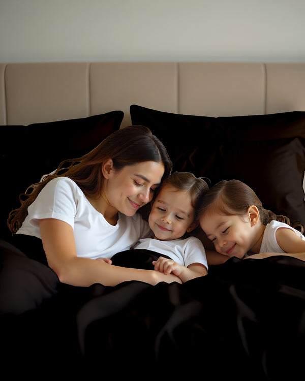 Imperial Touch Exquisite 6 Piece Cotton Sheet Set- Chocolate