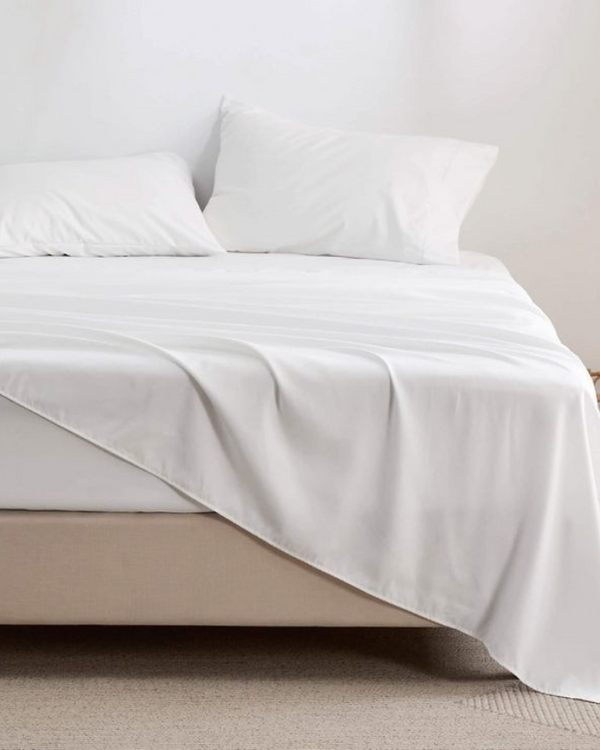 Crescendo Giza Cotton 4 Piece Sheet Set - White-Bed Sheets-MyGiza-Slumber Sphere