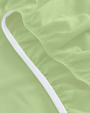 ComfortFold - Microfiber Sleeper Sofa 1 Piece Fitted Sheet- Sage
