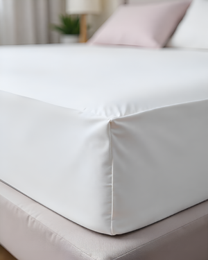 Royal Dreams, Extra Deep 4 Piece Cotton Sheet Set- White-Bed Sheets-Cottington Lane-Slumber Sphere