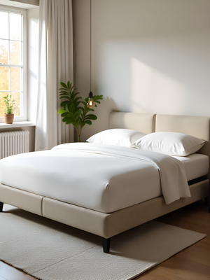 EliteFlex - 7 Piece Cotton Split Sheet Set for Adjustable Beds - White-Custom Beds-Cottingon -Slumber Sphere