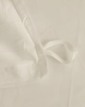 DreamHaven – Breathable & Beautiful 3 Piece Cotton Duvet Cover - Ivory-Bed Layers-Cottington Lane-Slumber Sphere