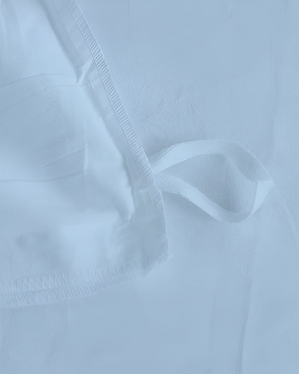 DreamHaven – Breathable & Beautiful 3 Piece Cotton Duvet Cover - Light Blue-Bed Layers-Cottington Lane-Slumber Sphere