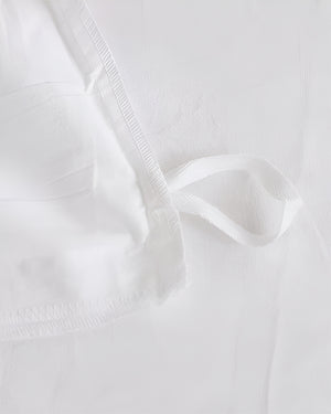DreamHaven – Breathable & Beautiful 3 Piece Cotton Duvet Cover - White-Bed Layers-Cottington Lane-Slumber Sphere