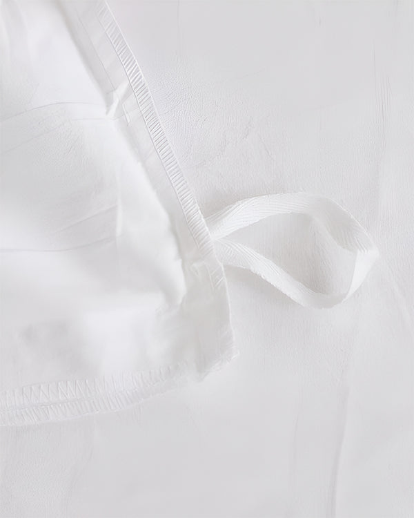 DreamHaven – Breathable & Beautiful 3 Piece Cotton Duvet Cover - White-Bed Layers-Cottington Lane-Slumber Sphere